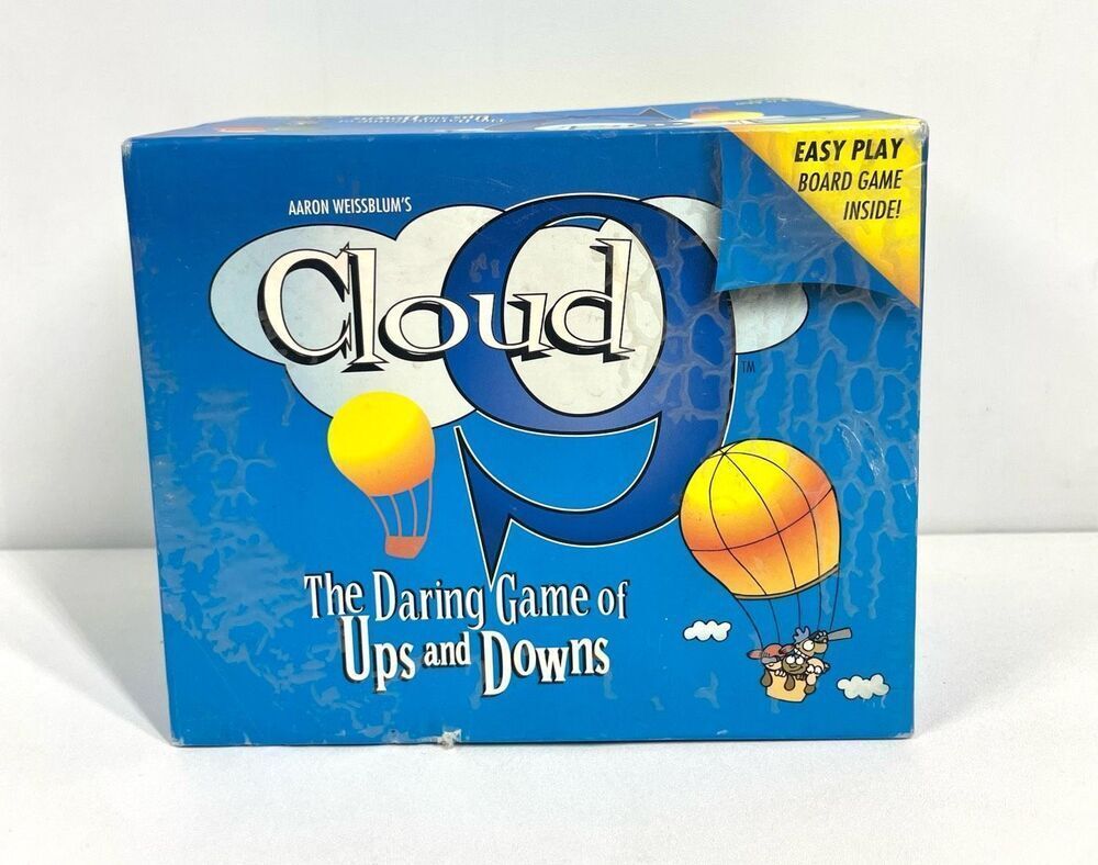 Cloud 9 Daring Game of Ups and Downs Vintage Board Game 2004
